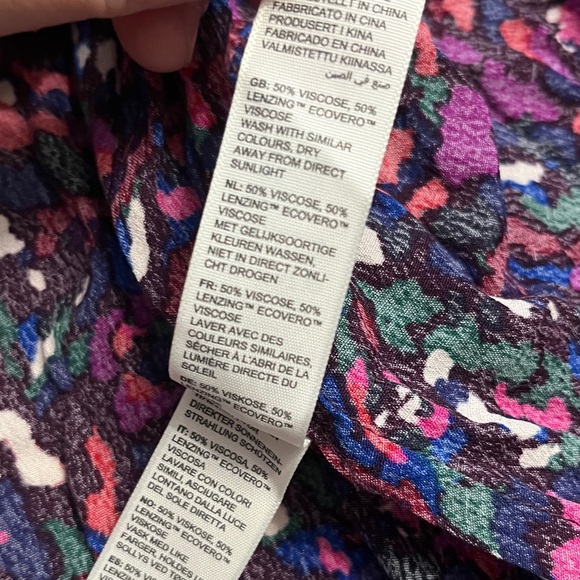 NWT - Fat Face Women's Serena Floral Print Midi Shirt Dress - US 10/L - Picture 13 of 14